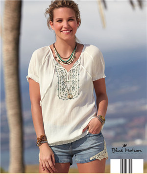 Ladies summer blouse