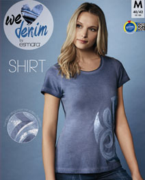 Ladies shirt-wash out